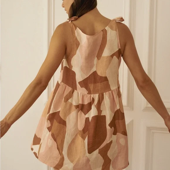 Kate Dress with Shoulder Ties - Picture 2 of 3